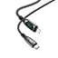 Кабель Hoco Type-C to Lightning Extreme PD charging data cable S51, 120 см чорний - мініатюра 1