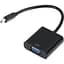 Адаптер-перетворювач Mini Display Port (Thunderbolt) - VGA - (чорний) - миниатюра 1