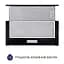 Витяжка телескопічна Minola HTLS 6234 BL 700 LED GLASS - мініатюра 3
