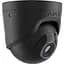IP-камера Ajax дротова TurretCam, 8мп, 4мм, Poe, True WDR, IP 65, ІЧ 35м, аудіо, кут огляду 75° до 85°, купольна, чорна - мініатюра 2