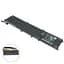Акумулятор для ноутбука Dell 6GTPY (XPS 15 9550 (ВЕРСІЯ 2), 9560, 9570) 11.4V 8333 mAh 97Wh Black - мініатюра 2