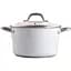 Кастрюля Pepper Jasmine 1.6 л, 16х9.5 см белая (118163) - миниатюра 1