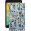 Чехол StatusCASE из экокожи для планшета Prestigio Muze 3708 3G Круги-цветные - миниатюра 1