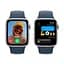 Смарт-годинник Apple Watch SE 2 GPS 40 mm Silver Aluminium Case with Storm Blue Sport Band S/M (MRE13) - мініатюра 4