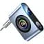 Автомобільний ФМ-блютуз-модулятор Joyroom JR-CB1 Bluetooth ресивер-приймач аудіоадаптер чорний - мініатюра 1