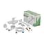Смеситель для ванны Plamix Lucas-006 Euro SET (со шлангом лейкой и кронштейном) white PM0709 Белый - миниатюра 5