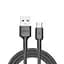 Кабель Brevia USB to Micro 2,4A 1 м, черный ZIP (51100BUMZ1) - миниатюра 1