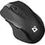 Миша бездротова Defender Prime MB-053 чорний USB оптична сенсор PixArt 3065 800-1600 dpi 5 кнопок 1xAA (52053) - мініатюра 1