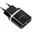 Мережевий зарядний пристрій Hoco C12 2 USB + USB Cable Type-C 2.4 A Black - мініатюра 4