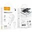 Мережевий зарядний пристрій Hoco C146A Charm single port PD20W charger set(Type-C to Type-C)(EU) Білий - мініатюра 2