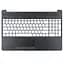 Корпус верхня кришка для HP 250 255 256 G8 G9, 15-DW 15T-DW 15S-DW 15Z-GW, (Black, топкейс без тачпада та клавіатури, C Cover) - мініатюра 1