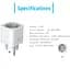 Розумна Wi-Fi-розетка smart Voltronic EUC338 10 А White - мініатюра 2