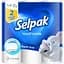 Туалетний папір Selpak тришаровий білий 7+2 рулонів - мініатюра 1