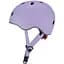 Шолом захисний дитячий Globber Go Up Lights 45-51 см з ліхтариком лавандовий (506-103) - мініатюра 1