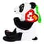 Мягкая игрушка TY Beanie Bellies Панда Ying 12 см (43108) - миниатюра 5