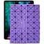 Чехол StatusCASE из экокожи для планшета Apple iPad Pro 12,9 2020 Фиолетовый ромб - миниатюра 1