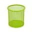 Стакан для ручек Leader 562001-Green металлический, круглый, 9,5х7,5см - миниатюра 1