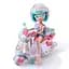 Детская кукла "Красавица Пинк на скутере" 4SF Manga Dolls HKTF3000 серии "Hello Kitty" - миниатюра 2