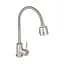 Змішувач для кухні Lidz Aria 015F41 з гнучким виливом (k35) LDARI015F41NKS45306 Nickel Нержавіюча сталь - мініатюра 1