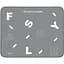 Килимок для мишки A4Tech FP25 Silver (4711421969130) - мініатюра 1