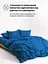 Комплект постельного белья Good-Dream Сатин Blue King Size синий (GDSBBS220240) - миниатюра 5