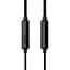 Наушники вакуумные Borofone Bm28 Jack 3.5 с эластичным кабелем черные - миниатюра 2