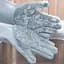 Силіконові рукавички Better Glove універсальні з ворсинками-щітками - мініатюра 3