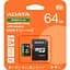 Карта пам'яті ADATA microSDXC Speed Plus 64Gb Class 10 UHS-1 A2 V30 + SD адаптер (UD64GUI3V30A2SP-RA1) [162137] - мініатюра 3