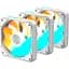 Вентилятор Gigabyte EZ CHAIN RVS FAN 120 3-Pack White (GP-GBT EZRVSFAN1203 ICE) - миниатюра 4