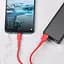 USB Cable Hoco U82 Cool Grace Type-C Red 1m - мініатюра 4