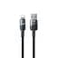 Кабель WEKOME WDC -36 Lightning Intelligent Power-off Super Fast Charging Data Cable 1 м чорний - мініатюра 1
