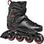 Ролики Rollerblade RB 80 270 Чорний-Червоний - мініатюра 1