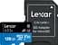 Карта пам'яті MICRO SDXC LEXAR 128GB UHS-I W/ADAPTER (LSDMI128BB633A) - мініатюра 1