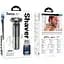 Чоловіча електробритва для бороди Hoco HP35 Induction 3-blade electric shaver 600mAh IPX7 Black - мініатюра 6