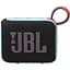 Портативна колонка JBL Go 4 Black Orange (JBLGO4BLKO) - мініатюра 1