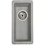 Гранітна кухонна мийка Romzha Mira U-160 Seda (601) під стільницю - мініатюра 1