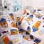 Простыня на резинке MirSon Kids Time 20-0036 Minions 80х160 см (2200009639388) - миниатюра 6
