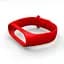 Силіконовий ремінець для фітнес браслета XiaomiXiaomi Smart Band 5 6 7 Red Червоний - мініатюра 1