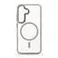 Чехол Samsung Galaxy S25 5G, Unit MagSafe, серый, прозрачный, магсейф, противоударный, магнитный, панель-накладка с поддержкой MagSafe, с поддержкой беспроводной зарядки, TPU+PC, защита всего корпуса, ударопрочный, ArmorStandart (ARM82262) - мініатюра 1