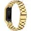 Металлический ремешок Primo для фитнеса браслета Samsung Galaxy Fit E ( SM-R375 ) Gold - миниатюра 2