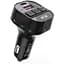 FM модулятор XO BCC17 Car Charger Smart Bluetooth Dual Port PD 30W Чорний (BCC17.black) - миниатюра 1
