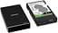 Зовнішня кишеня Maiwo внеш. для 2*HDD 2.5" SATA/SSD до 9,5мм через USB3.1 GEN2 Type-C, RAID 0,1, JBOD, алюм (K25272C) - мініатюра 4
