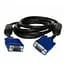 Кабель Atcom Vga-Vga 2 ferite DE-15Hd пакет длина 30 м черный с синим - миниатюра 1