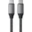 Кабель USB-C to USB-C Satechi Cable 100W Space Gray 2 м (ST-TCC2MM) - мініатюра 1