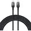 Кабель Baseus Discolor Series Fast Charging Cable USB-C to USB-C 100W 1 м Cluster черный - миниатюра 1