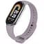 Силіконовий ремінець для Xiaomi Mi Band 8/9/10 Бузковий / Lilac - мініатюра 1