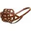 Намордник Collar мягкий №4, 36 см коричневый (6316) - миниатюра 1