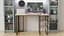 Комп'ютерний стіл Ferrum-decor Кевін 75x120x60 чорний ДСП Дуб Сан-Марино 16мм (FRD-103802) - мініатюра 4