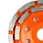 Чаша алмазна дворядна Polax 125х22.2 мм (54-179) - мініатюра 3
