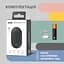 Мишка 2E MF300 Silent Wireless/Bluetooth Graphite Black (2E-MF300WBK) - мініатюра 8